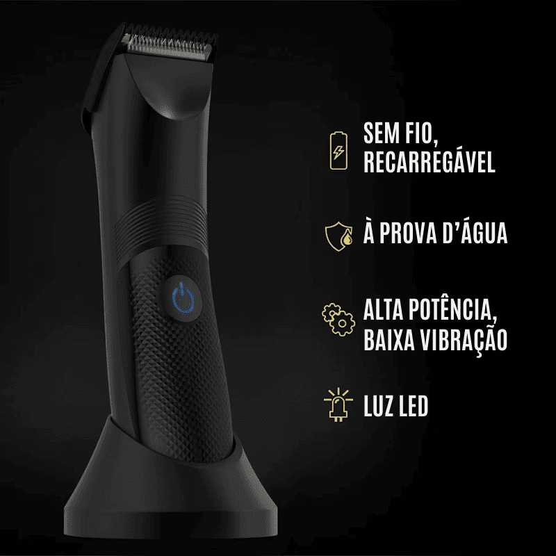BarberMen™ - Aparador Masculino Profissional com Tecnologia Anti-Corte
