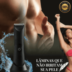 BarberMen™ - Aparador Masculino Profissional com Tecnologia Anti-Corte