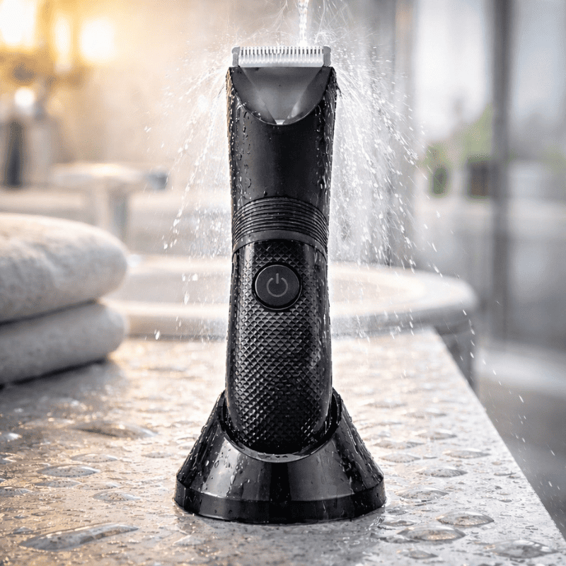 BarberMen™ - Aparador Masculino Profissional com Tecnologia Anti-Corte