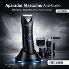 BarberMen™ - Aparador Masculino Profissional com Tecnologia Anti-Corte