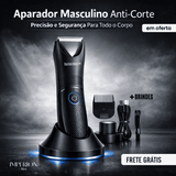 BarberMen™ - Aparador Masculino Profissional com Tecnologia Anti-Corte