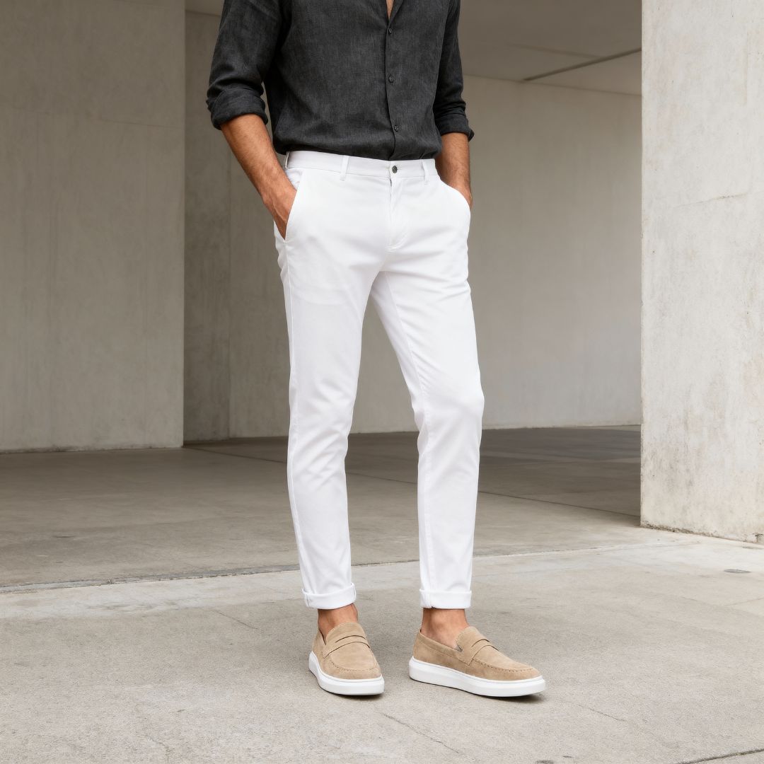 Sapato Mocassim Masculino Loafer Areia